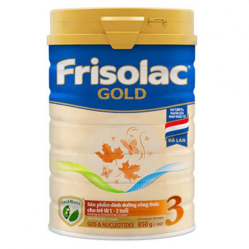 Sữa Bột Frisolac Gold 3 Lon 850gr (1-2 tuổi)