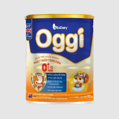 Sữa Bột Oggi 0+ Lon 800gr (0-12 Tháng)