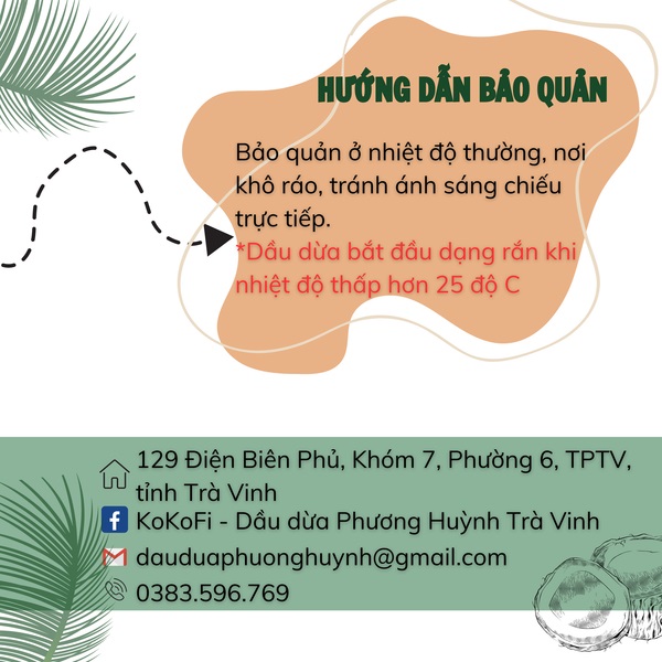 5. Hướng dẫn bảo quản