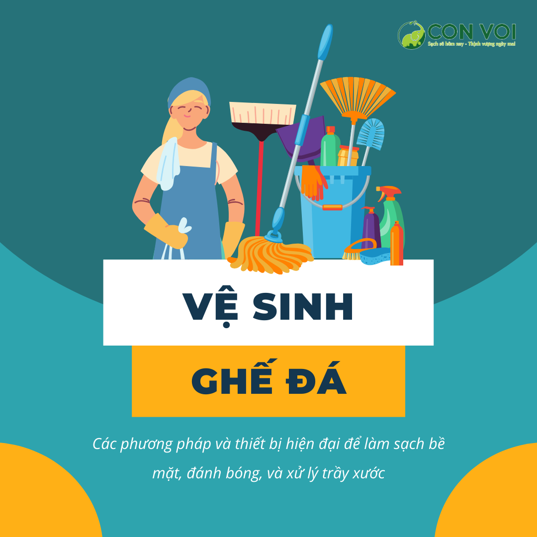 Dịch Vụ Vệ Sinh Ghế Đá