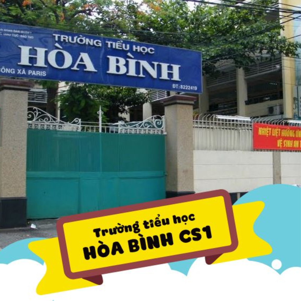 Dự Án Vệ Sinh Cụm Toilet Trường Tiểu Học Hòa Bình cơ sở 1