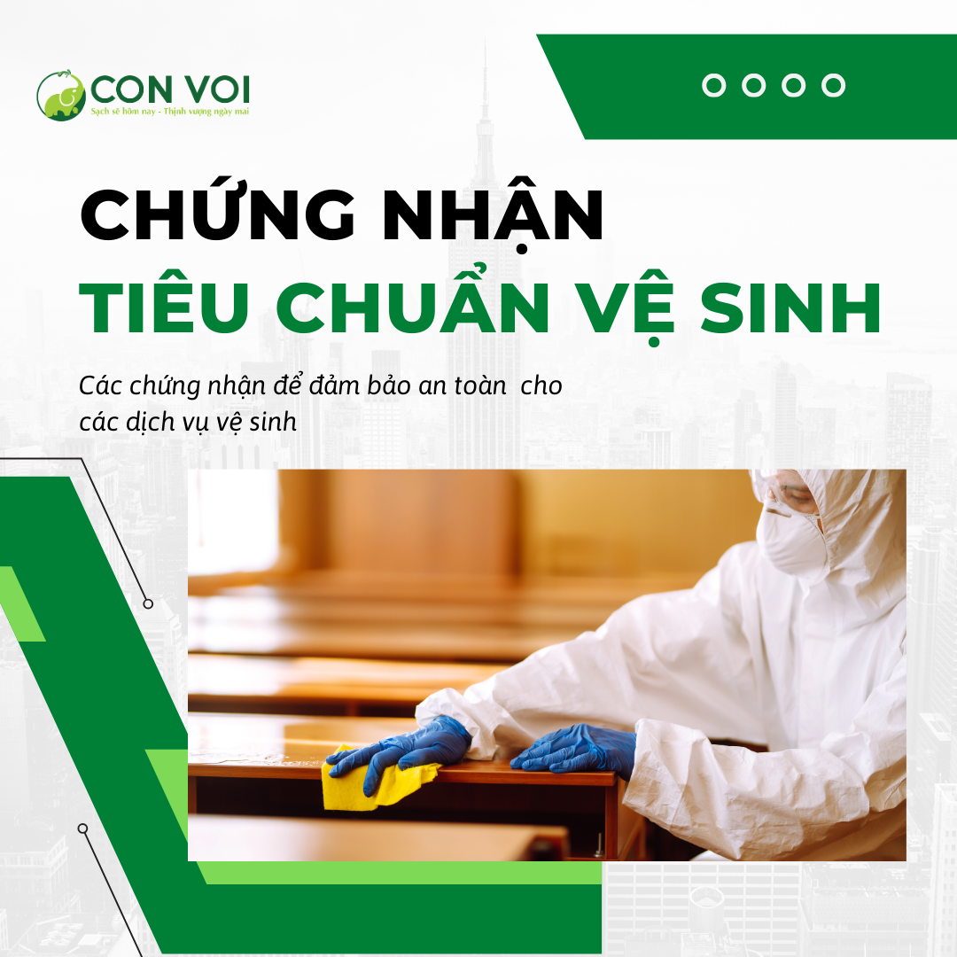 Chứng Nhận Tiêu Chuẩn Vệ Sinh