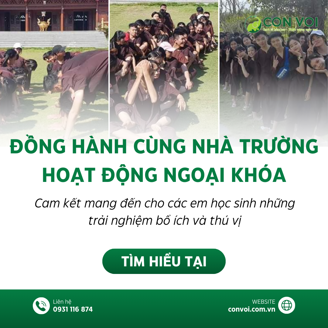 Giải Pháp Đồng Hành Cùng Trường Học Trong Hoạt Động Ngoại Khóa