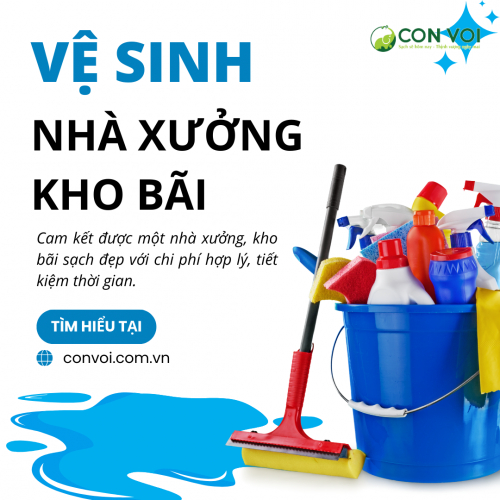 Vệ Sinh Nhà Xưởng & Kho Bãi