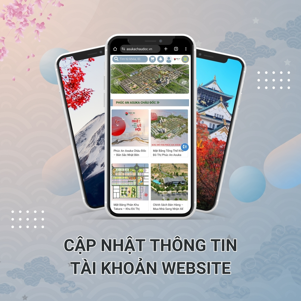 Hướng Dẫn Cập Nhật Thông Tin Cá Nhân Trên Website